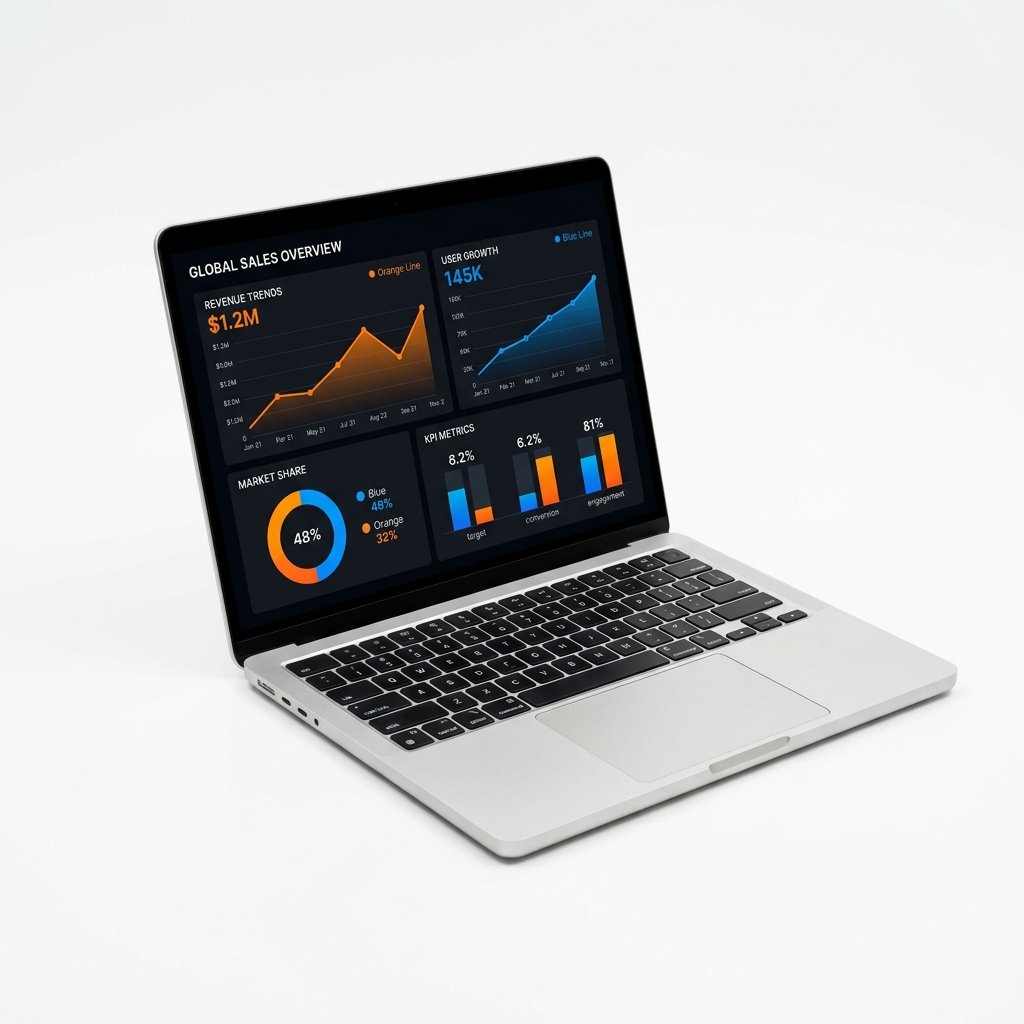 SA Agency Analytics Dashboard Mockup